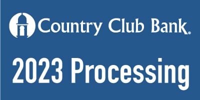 2023 Processing Calendar