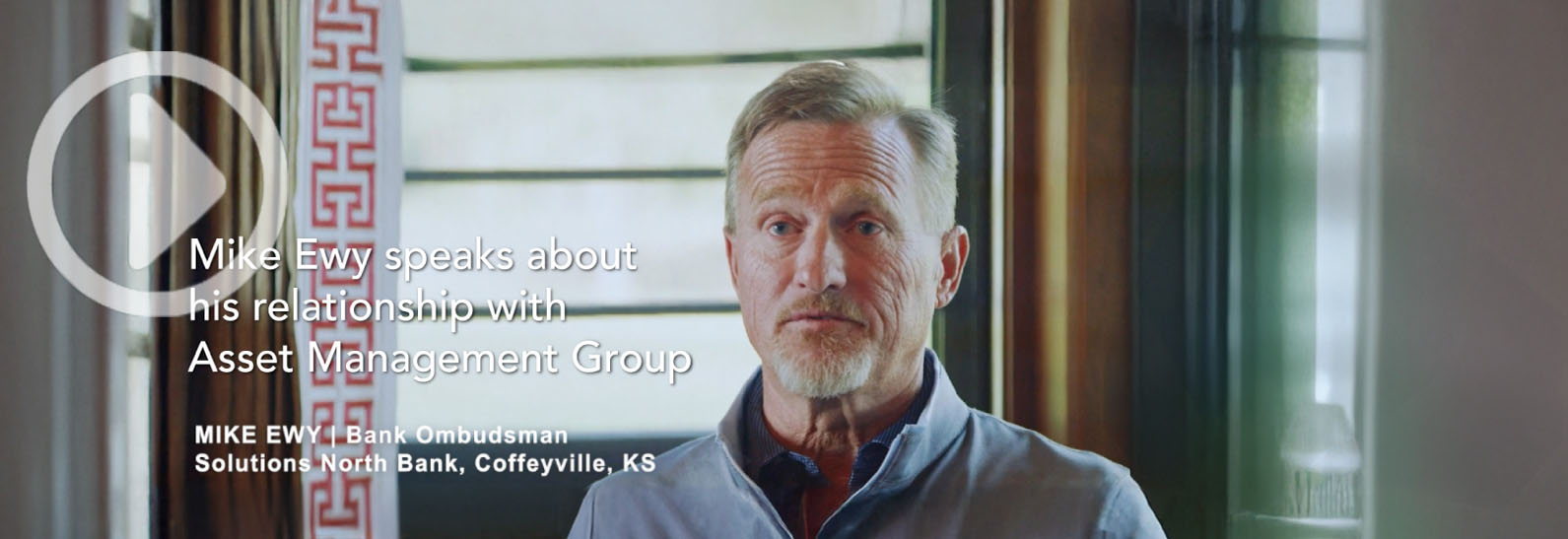 Mike Ewy testimonial video banner ad