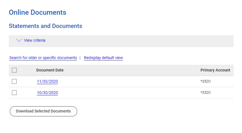 view search