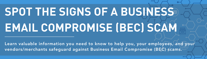 Business Email Compromise banner image